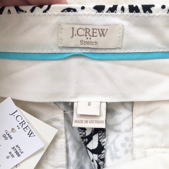 J.Crew Factory | Printed City Fit Chino Shorts NWT - Picture 5 of 12
